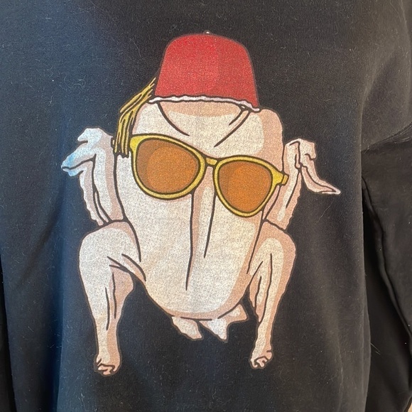 Comical Turkey sweatshirt, size M - Picture 2 of 4